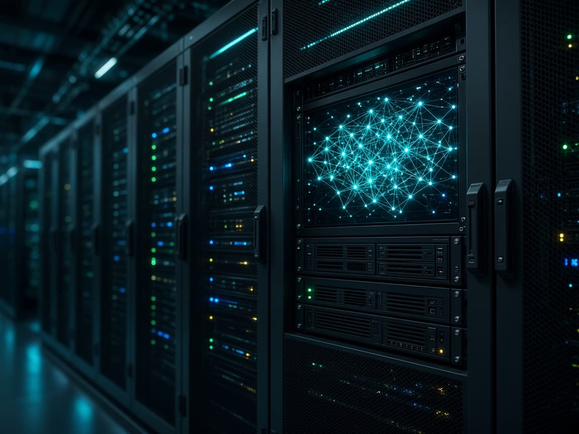 Private on-premise AI infrastructure for a locally deployed LLM
